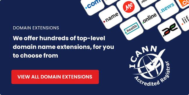 Domain Extensions
